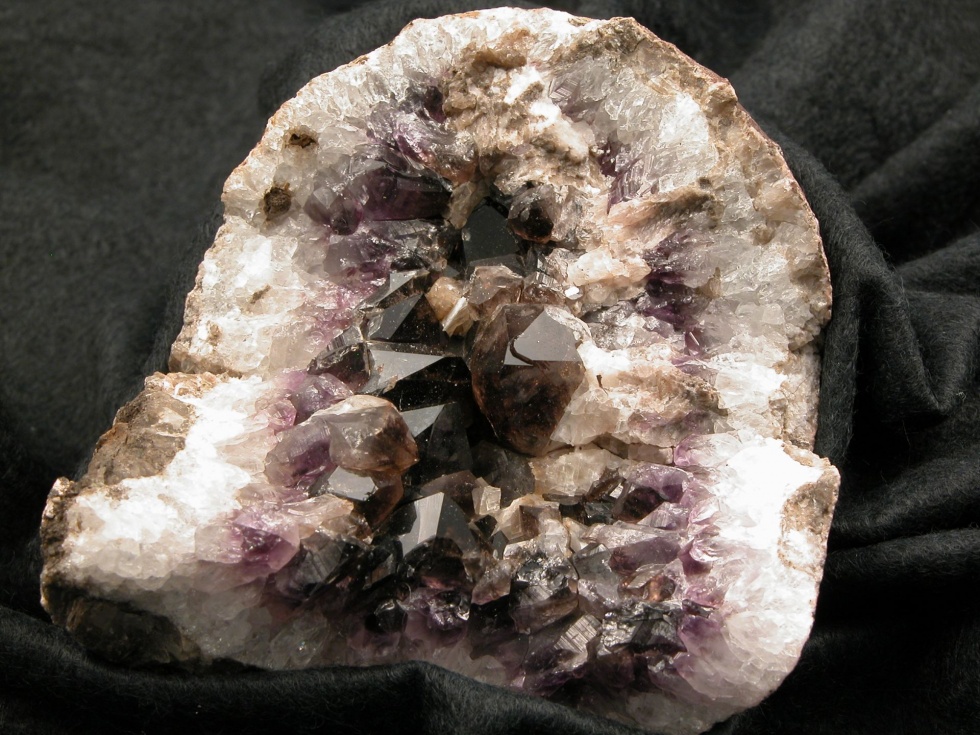 Smoky Quartz Geode