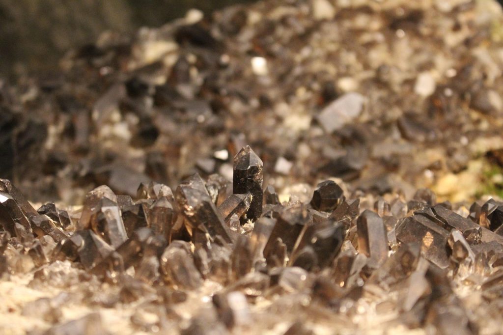 Photo of smoky quartz